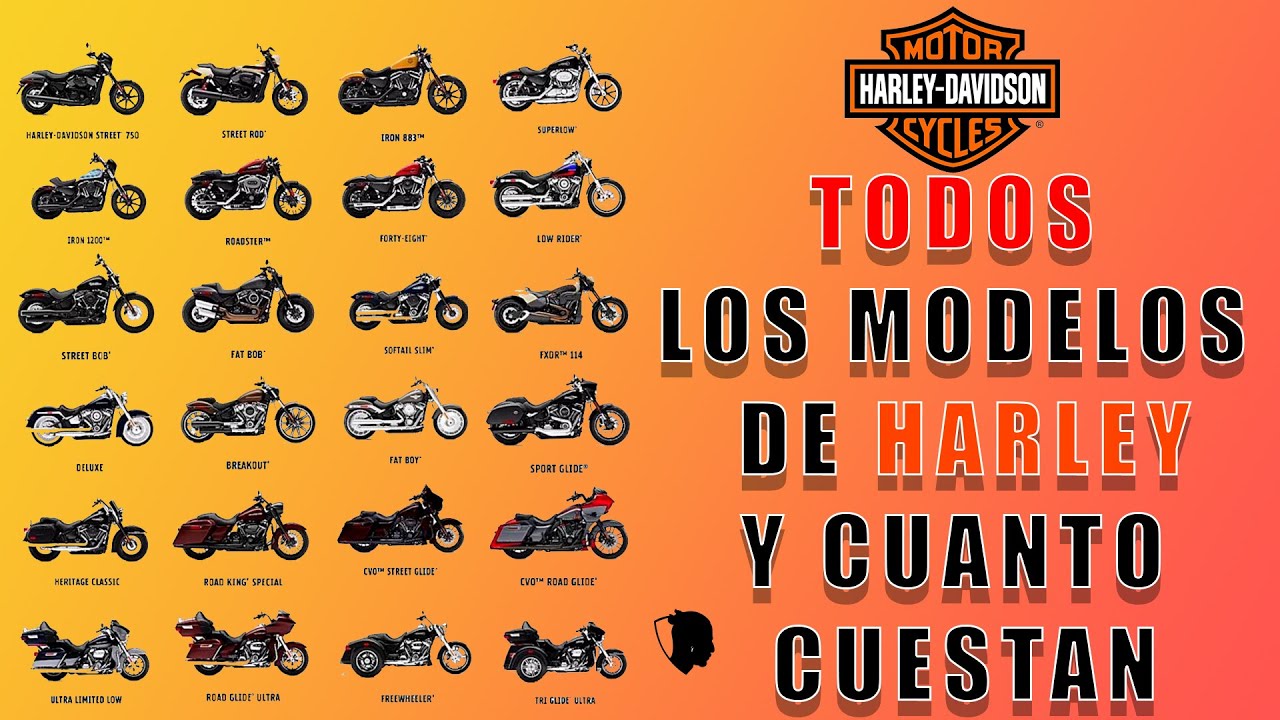 Ep. 54 / Conoce los 34 modelos de Harley Davidson 2020 / MOTOVLOG