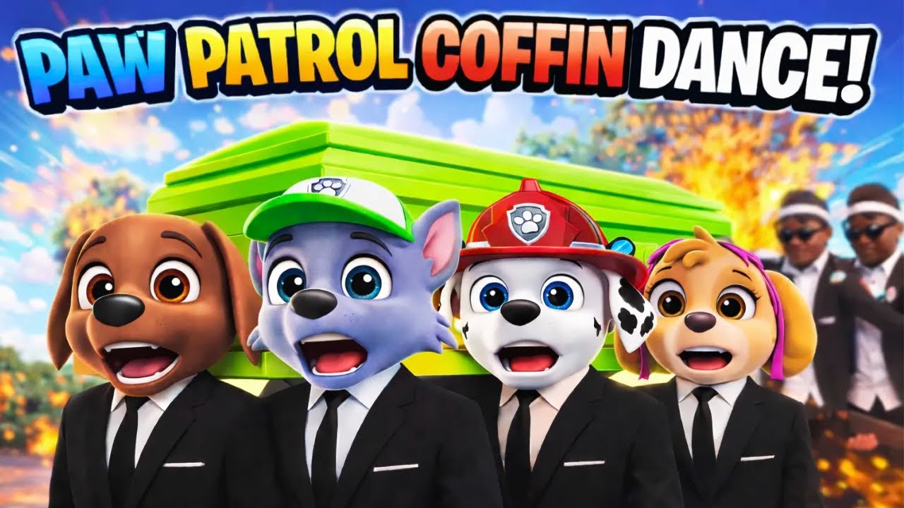 PAW Patrol Coffin Dance 💀😂 The Funniest Viral Meme Ever!
