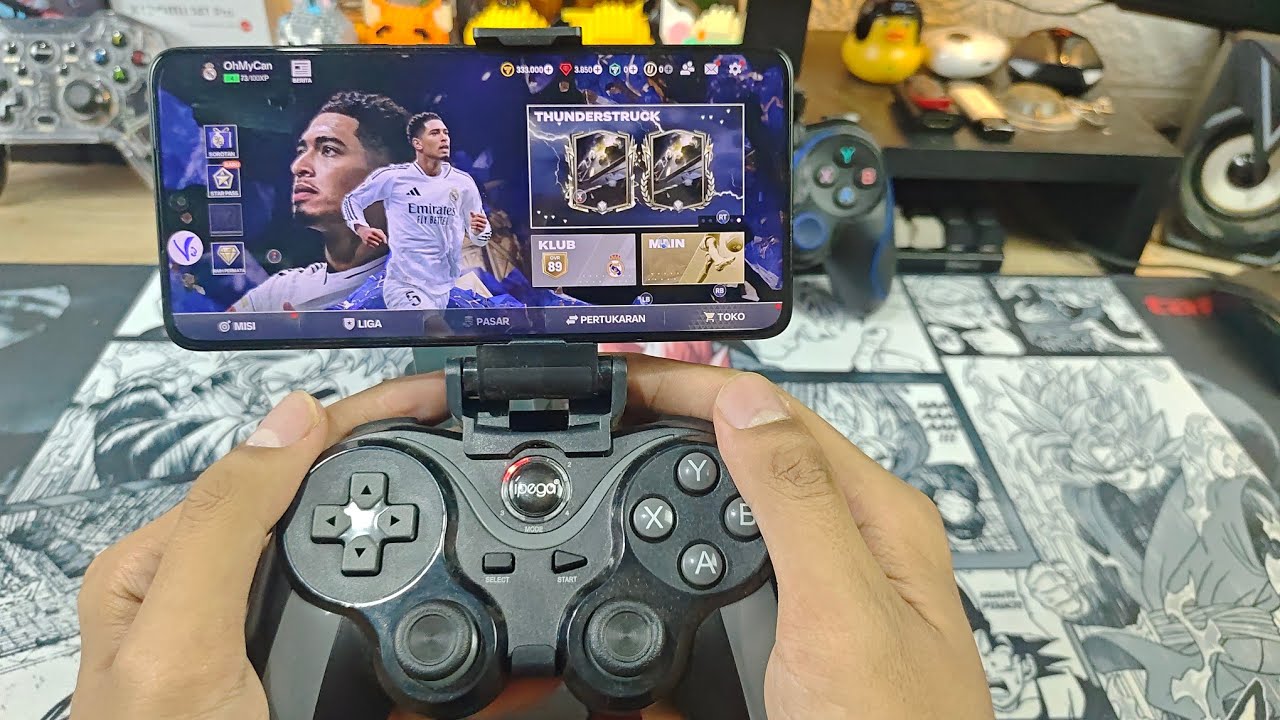 Nyobain Main FIFA MOBILE Pakai Gamepad | Tutorial Cara Mapping Stik