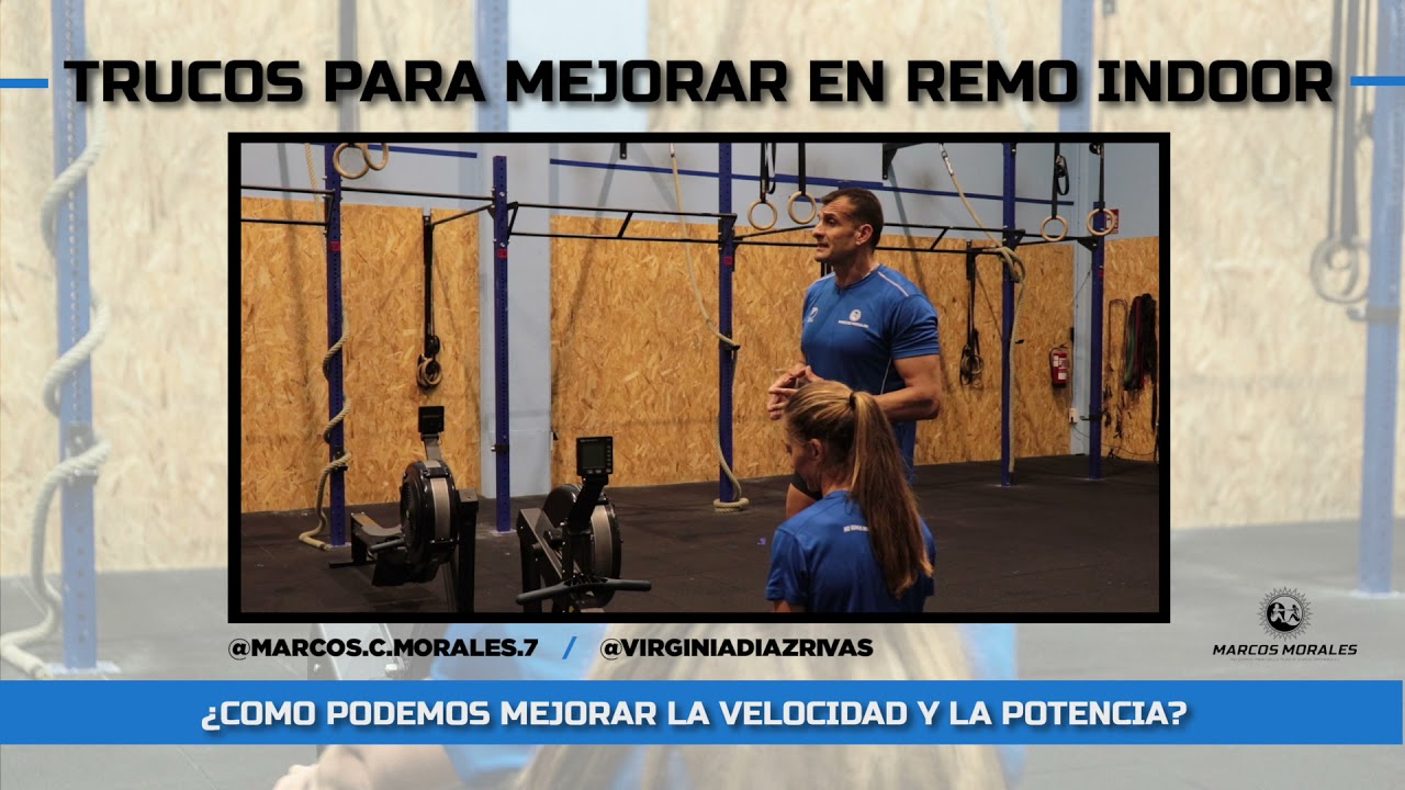 Remo indoor como mejorar potencia y velocidad