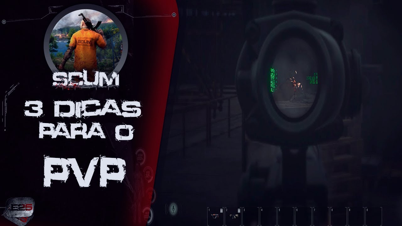 SCUM - 3 Dicas para o PVP  (iniciantes)