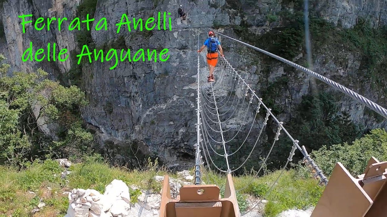 Ferrata Anelli delle Anguane (Vi) FULL HD ⛰ 🧗🏻
