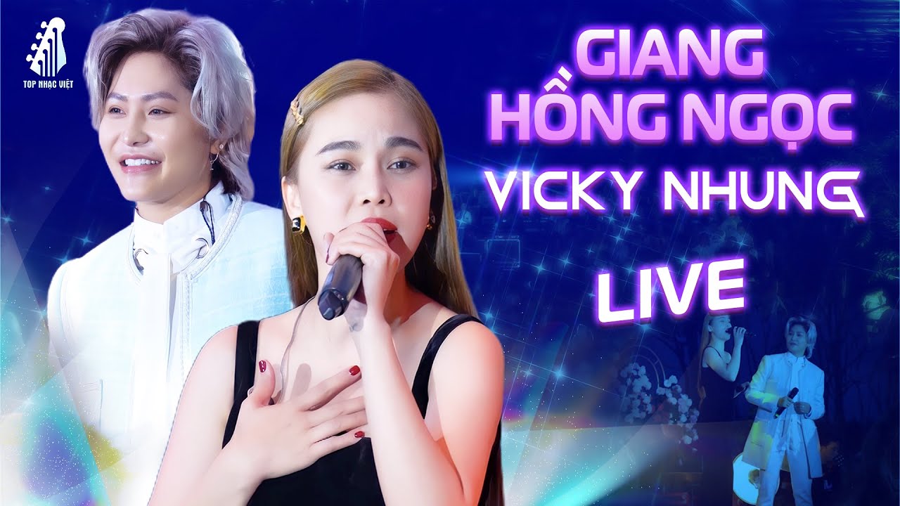 TÌNH NHƯ LÁ BAY XA & TÌNH NỒNG - GIANG HỒNG NGỌC & VICKY NHUNG | Màn Hòa Giọng Đỉnh Cao