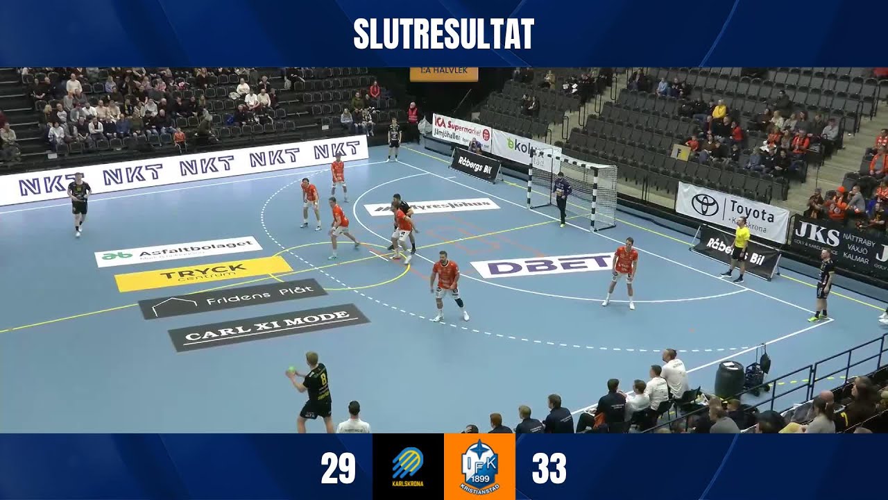 HF Karlskrona vs. IFK Kristianstad - Game Highlights