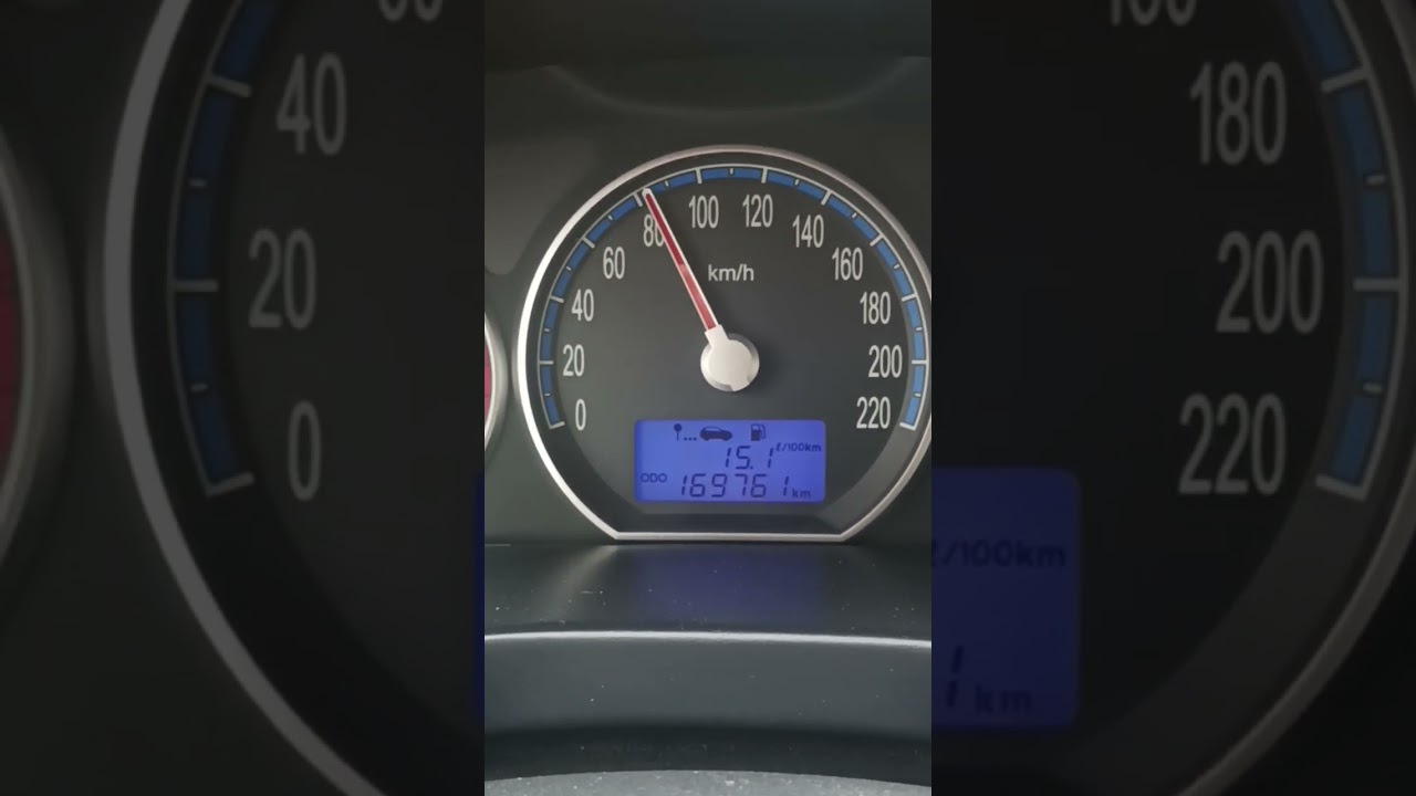 Hyundai Santa Fe 2.7 V6  0-120 km/h acceleration. Model 2008