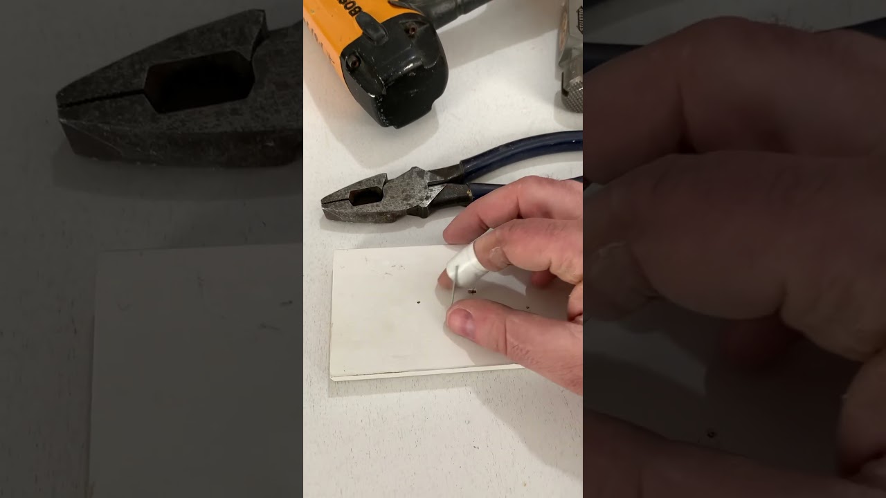 Don&rsquo;t pull out or cut off brad nails! Do this!