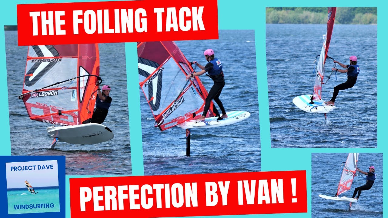 Windfoiling tack perfection by Ivan Bosch - 3rd June 2023