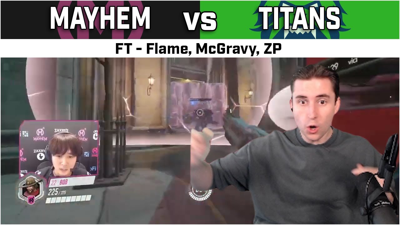 OWL Week 1 Companion Stream: Mayhem vs Titans - ft Flame, McGravy, ZP
