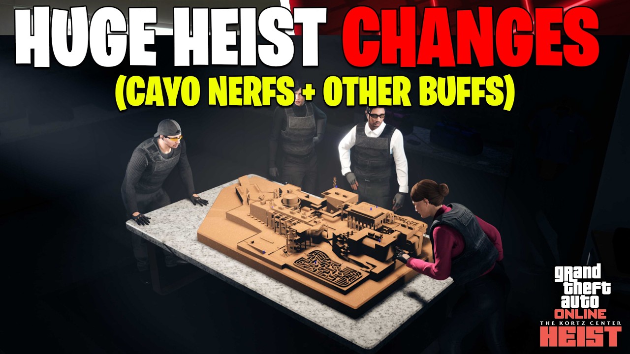 Every NEW Change in The Kortz Center Heist DLC (Cayo Perico Nerfed AGAIN?)