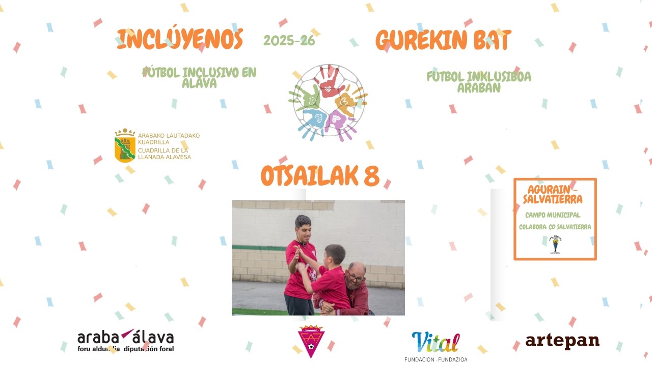 Gurekin bat- Inclúyenos Agurain Febrero 2026