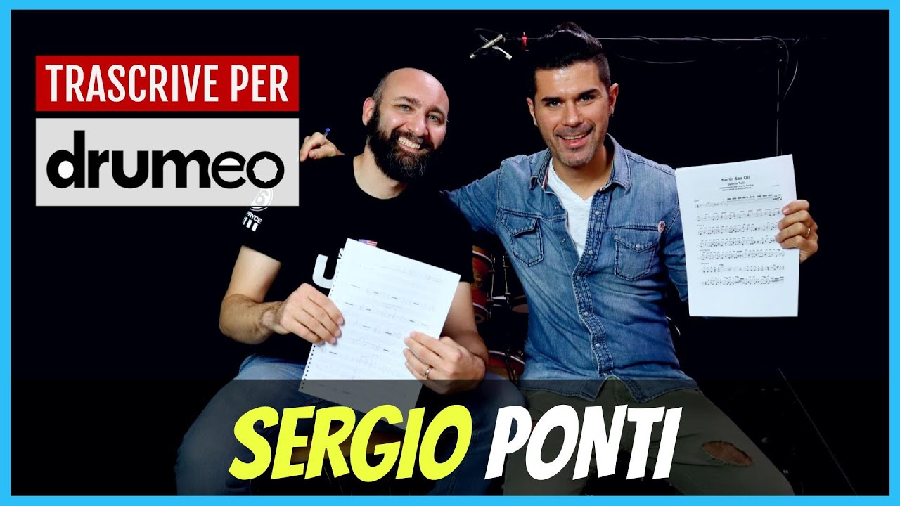 TRASCRIVE per DRUMEO: Sergio Ponti (Eng Sub) #416