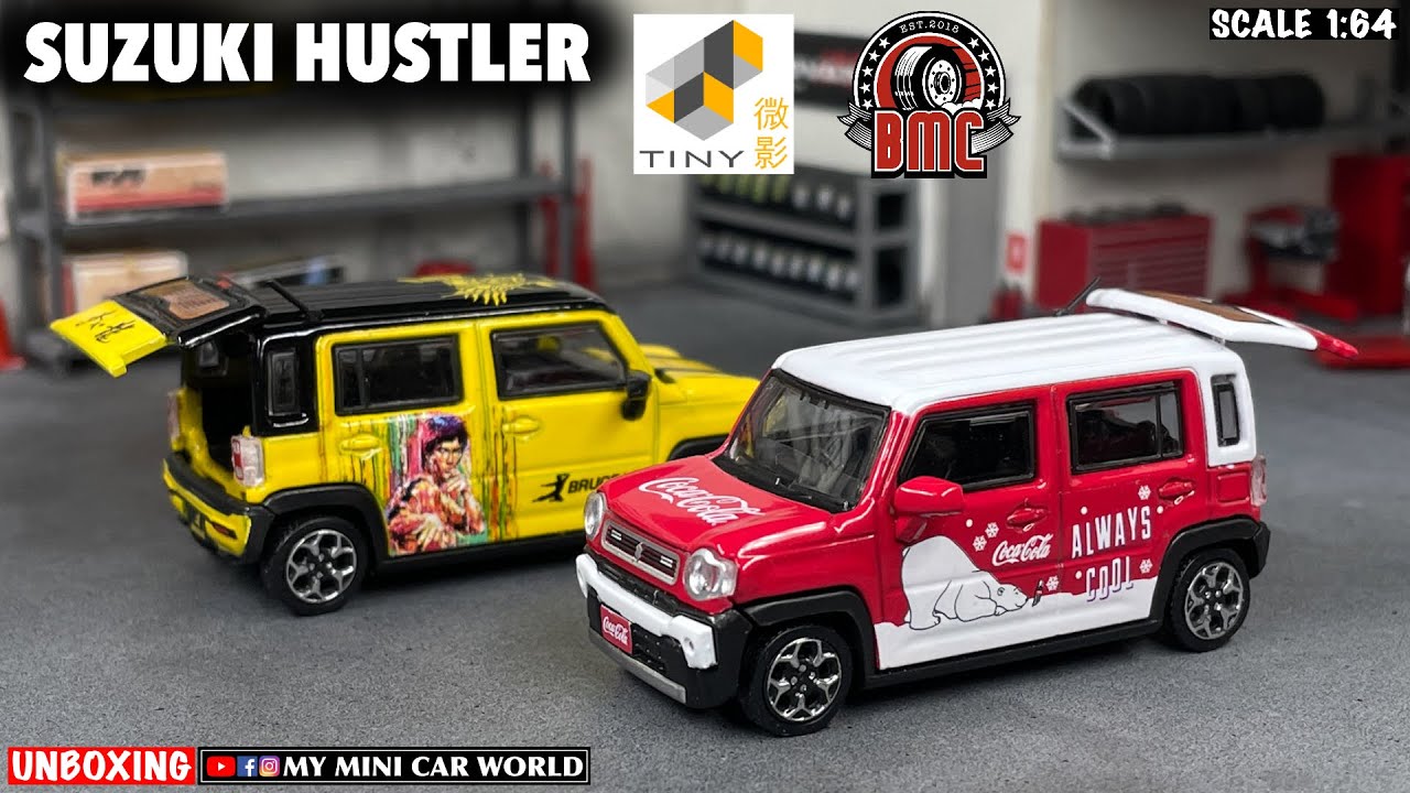 『MY MINI CAR WORLD』UNBOXING BMC x TINY 1/64 SUZUKI HUSTLER