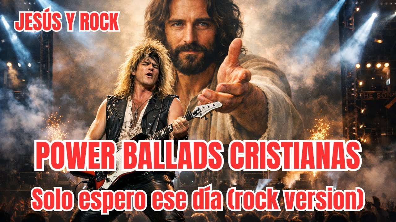 SOLO ESPERO ESE DÍA - Rock Cristiano - power ballad -  🙏🎸 JESÚS Y ROCK🙌