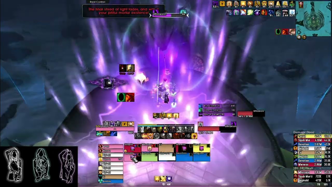 Cataclysm Classic | Ultraxion 10 Man Heroic | POV Holy Paladin Solo Healing!