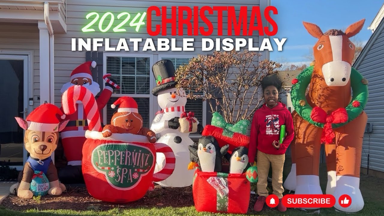 Unboxing 2024 Christmas Inflatable Display