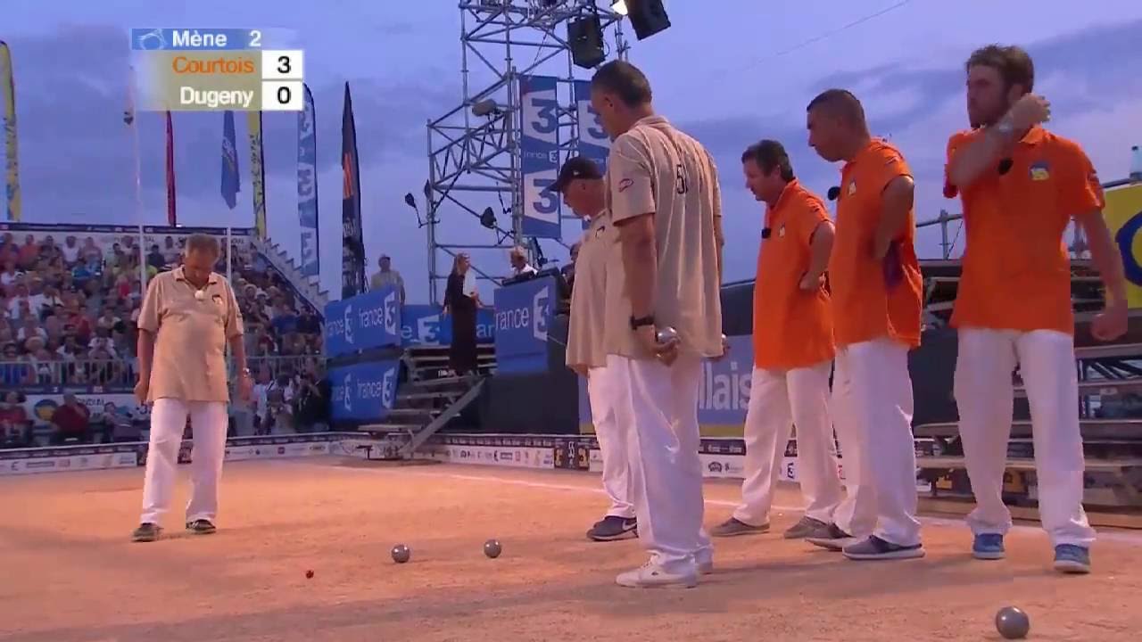 Pétanque Marseillaise 2016 Finale Courtois vs Dugény