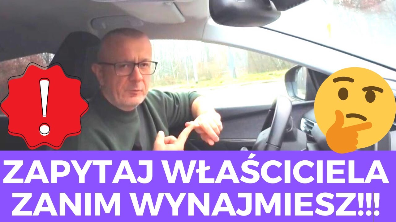 O TO MUSISZ ZAPYTAĆ WŁAŚCICIELA ZANIM WYNAJMIESZ // O CO WARTO PYTAĆ BY NIE WTOPIĆ?