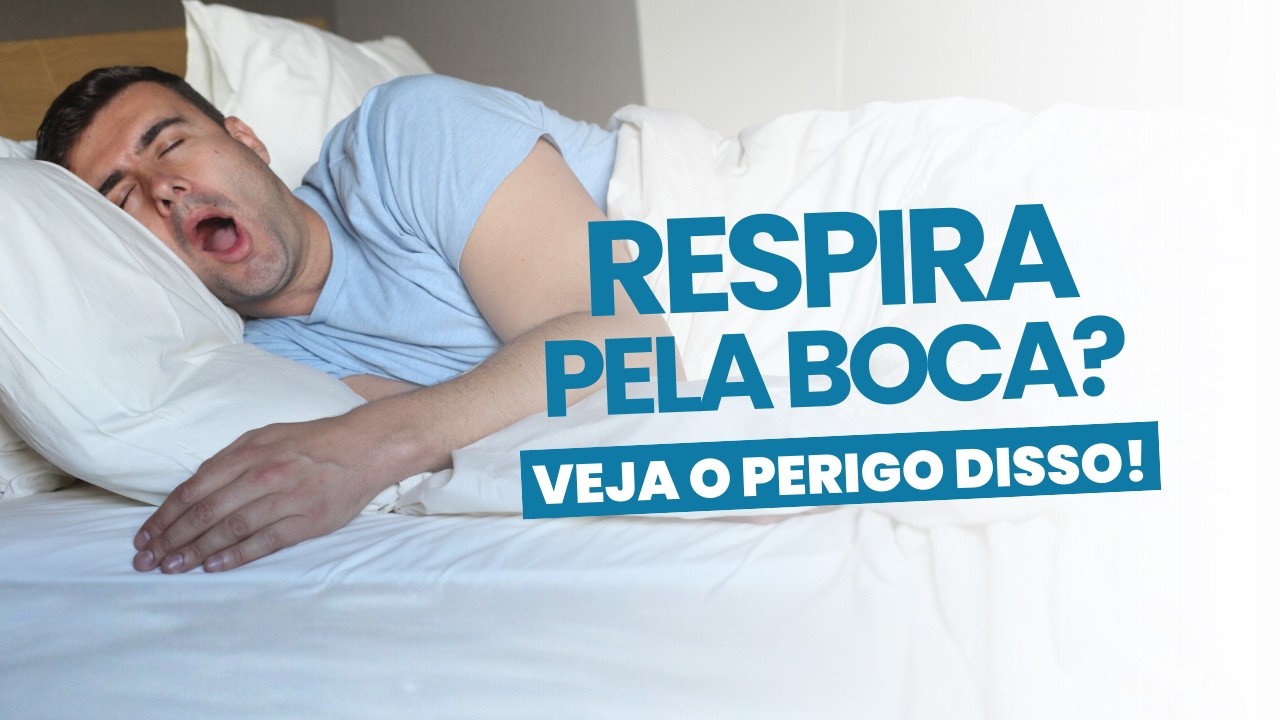 DESCUBRA O PORQUÊ NÃO SE DEVE RESPIRAR PELA BOCA