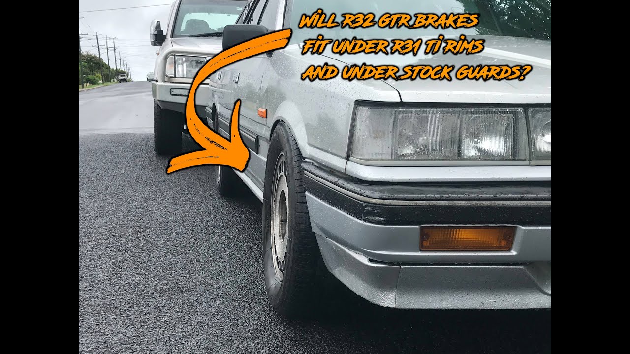 R31 Skyline Wagon: R32 GTR Front Brake Swap Part 1 - FGep76