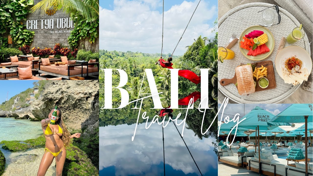 BALI VLOG | Lets Explore Bali - Uluwatu, Ubud, Canggu for 16 days | Balinese culture, Beach Clubs
