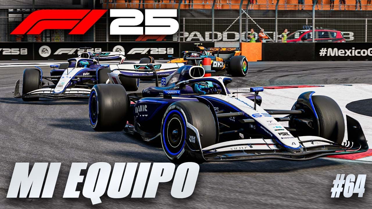 NORRIS SUBE LA PRESI&Oacute;N EN EL MUNDIAL | F1 25 MI EQUIPO: MEXICO