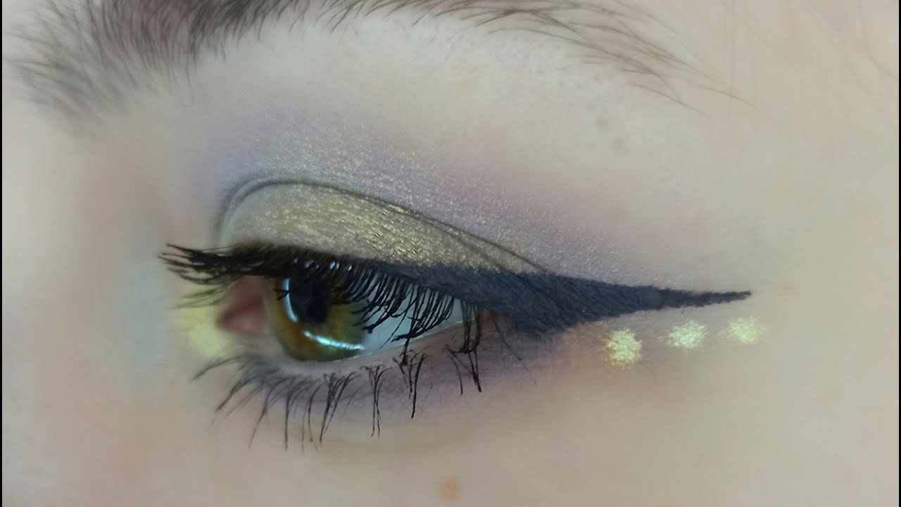 Макияж с пигментом Тамми Танука Облачённая в Сонный Бархат и подводкой SHU. Makeup tutorial