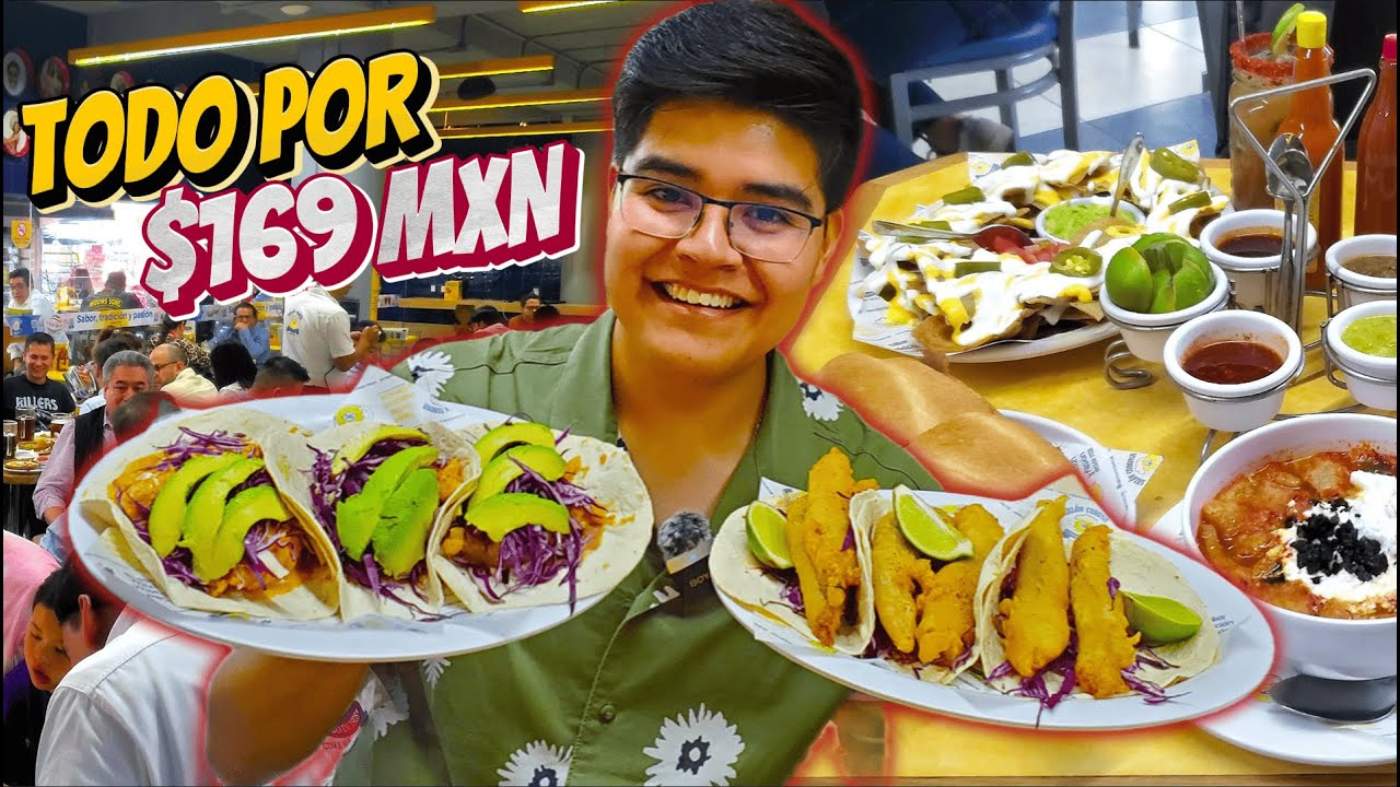 ¿TODO lo que puedas comer por $169? Todo esto COMIMOS en Salón Corona 🌮🍺