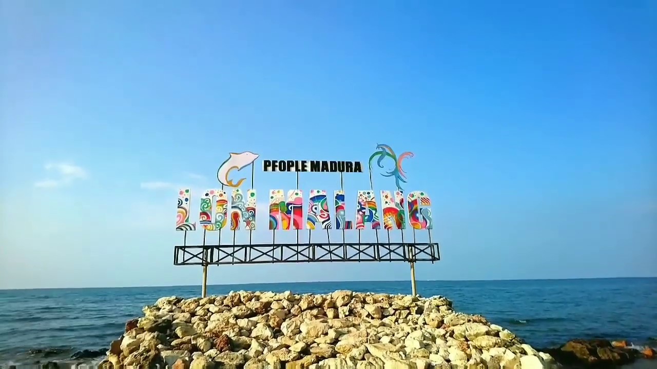 Wisata Madura - Pantai Lon Malang, Sokobanah, Sampang