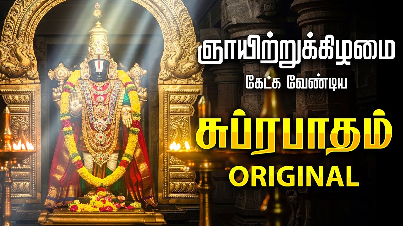 🔴LIVE | செவ்வாய்க்கிழமை கேட்க வேண்டிய சக்தி வாய்ந்த பெருமாள் சுப்ரபாதம் Perumal Suprabhatam Tamil