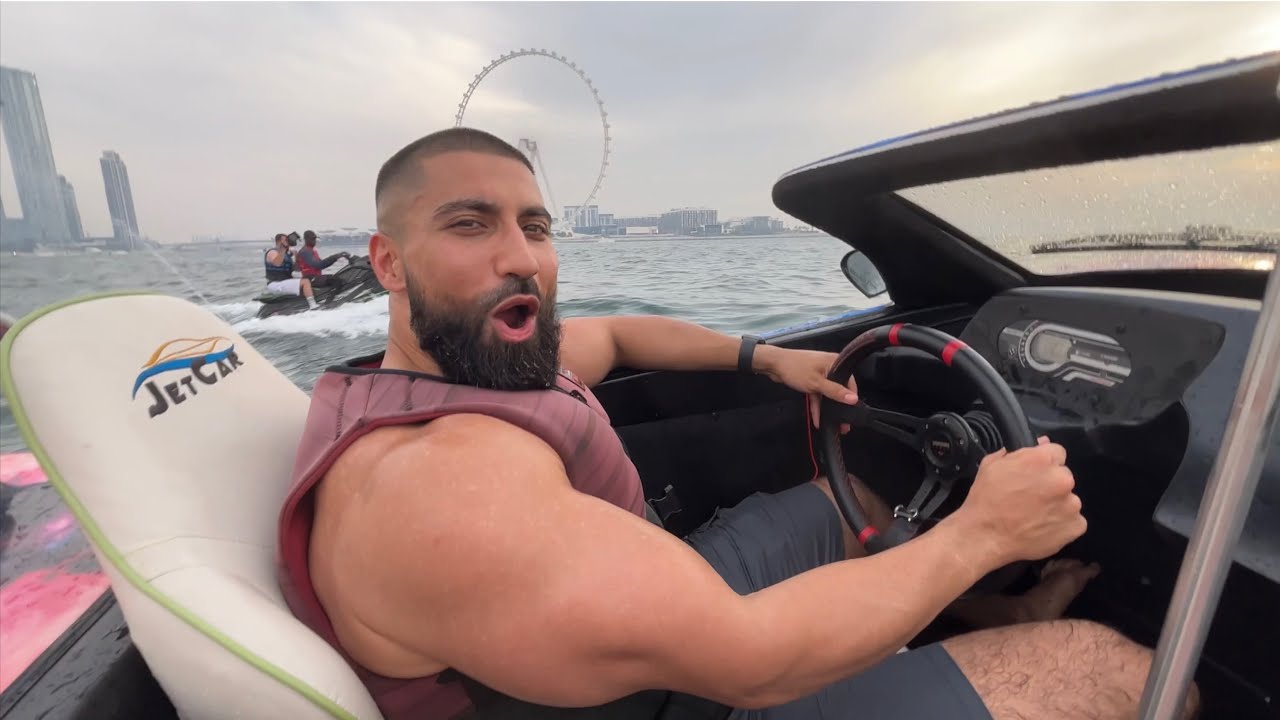 Dubai Vlog: SPEED BOATS & BACK WORKOUT