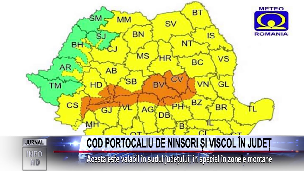 COD PORTOCALIU DE NINSORI ȘI VISCOL &Icirc;N JUDEȚ