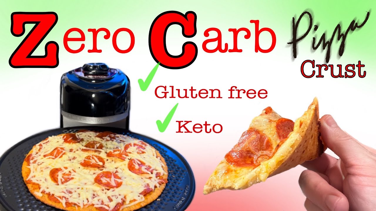 ZERO Carbs in This 2 ingredient Pizza Crust - CFG