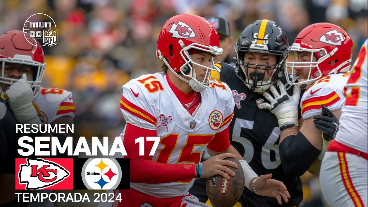 Kansas City Chiefs vs. Pittsburgh Steelers | Resumen en español - Semana 17 | NFL Highlights 2024