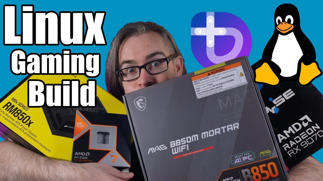Пошаговая сборка игрового ПК... для Linux?!
