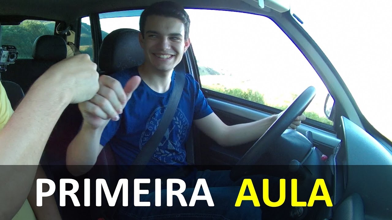 PRIMEIRA AULA de DIREÇÃO com ALUNO que NUNCA DIRIGIU