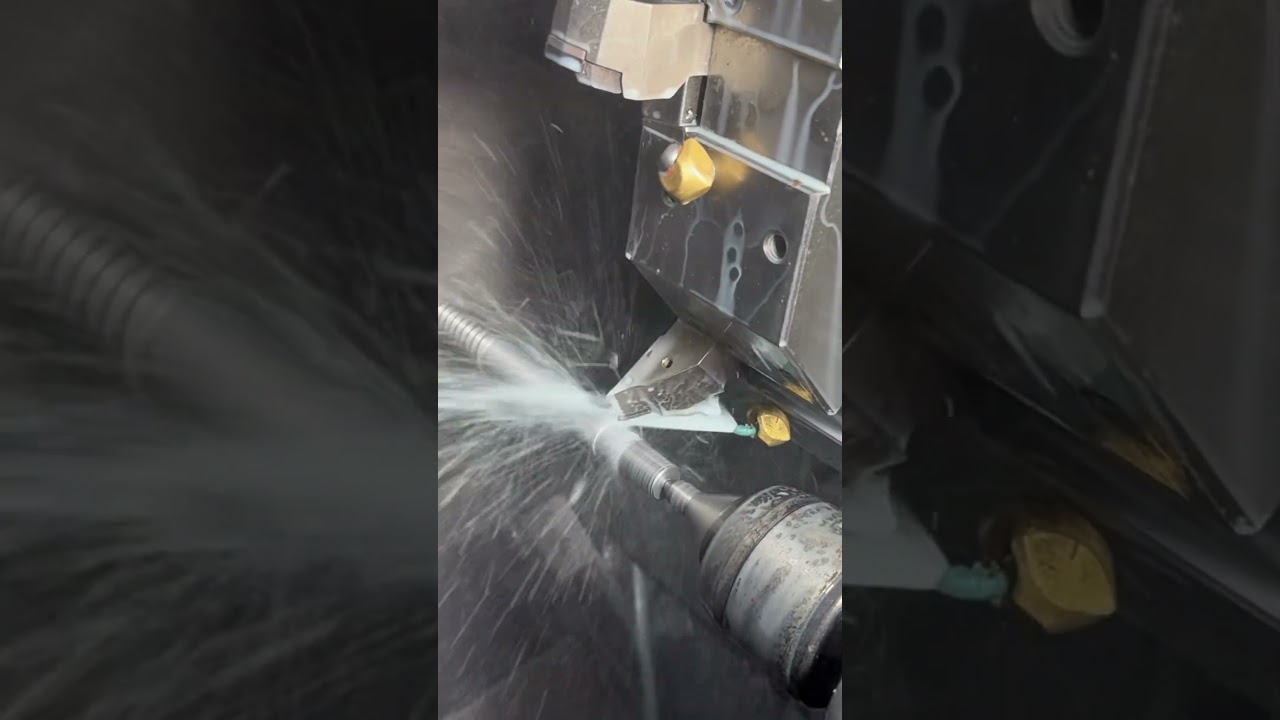 #cnc #trapezoidal #screw #machining