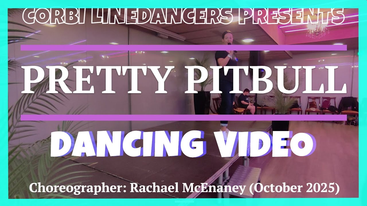 Pretty Pitbull LINE DANCE (Dancing Video)