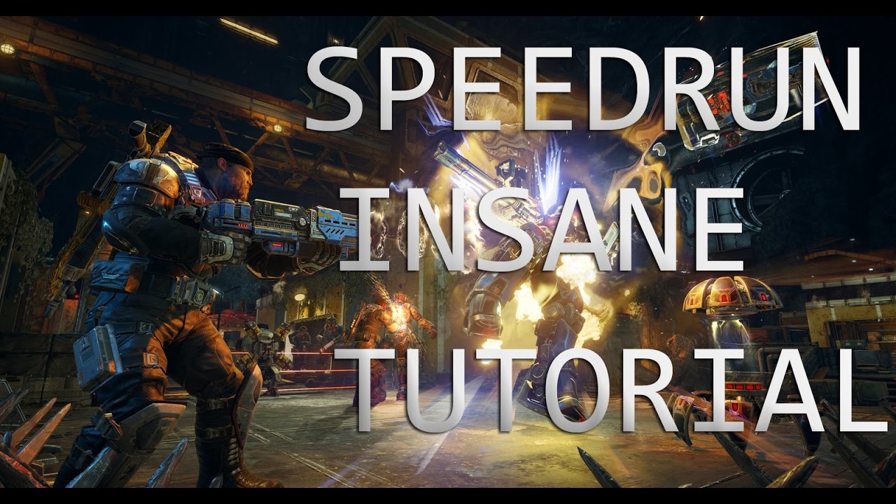 Gears of War 4 - HORDE INSANE SPEED RUN | Tutorial