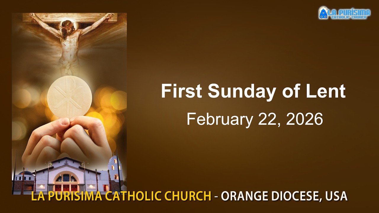 10:00 AM First Sunday of Lent (02/22/2026)