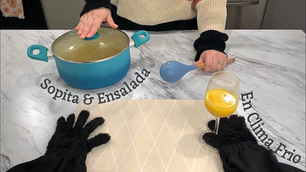 Primer Video ASMR 🍽️ Visitando en Clima Frio 🍲 Cafeteria en Español
