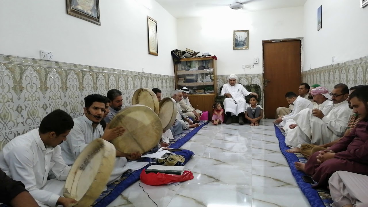 دفكنا من السجن بلة يا سجان) المداح عيسى العبود في دار سيد يونس العيثاوي