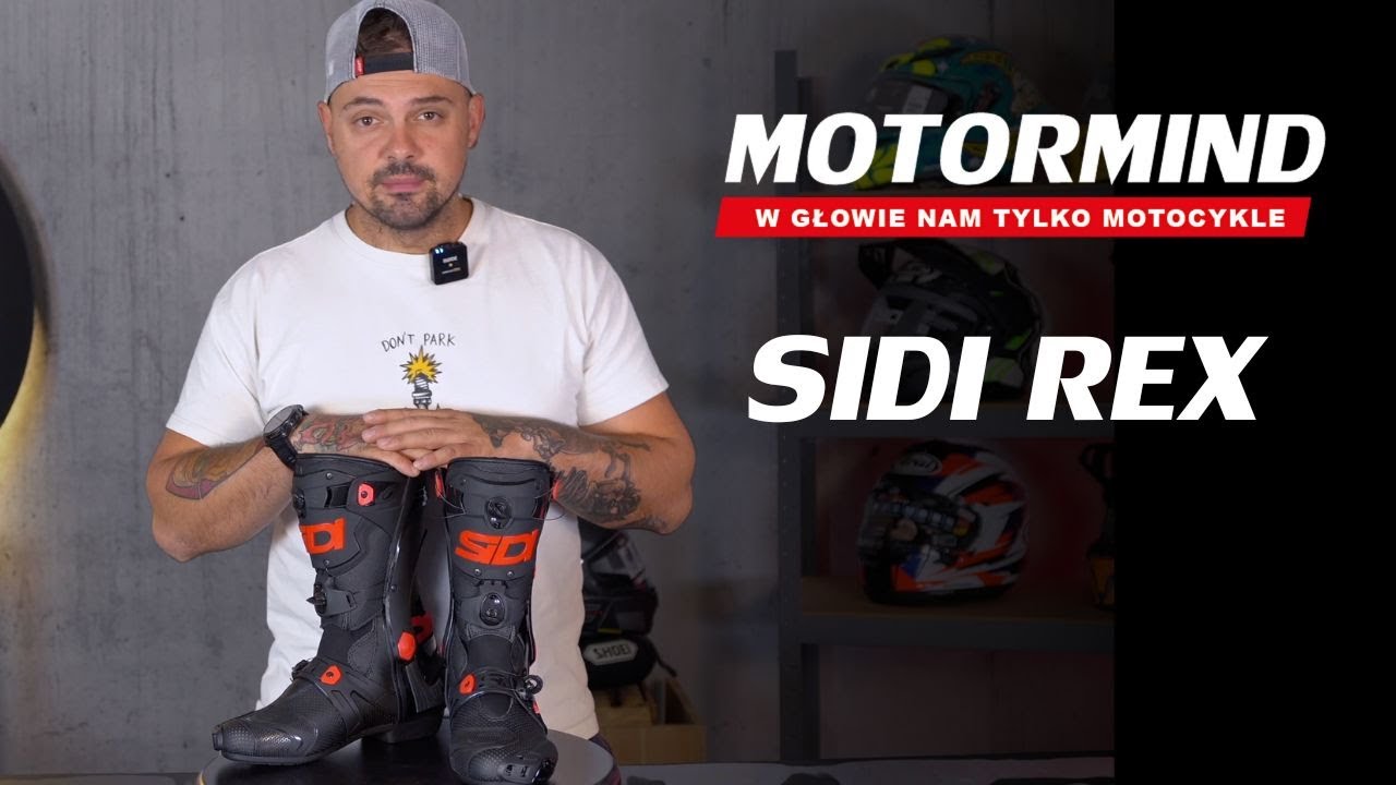 Sportowe buty motocyklowe bez kompromis&oacute;w - SIDI REX