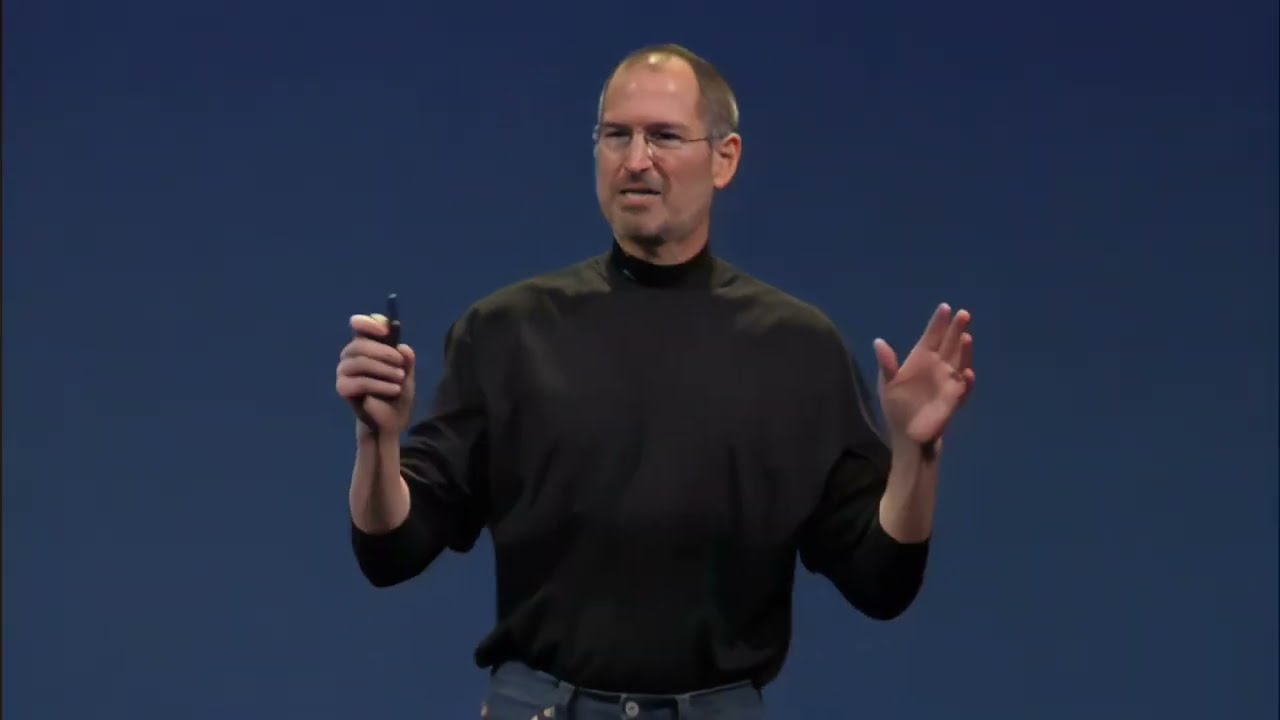 Steve Jobs 2008 MacBook Air Keynote &ndash; The World&rsquo;s Thinnest Laptop Revealed