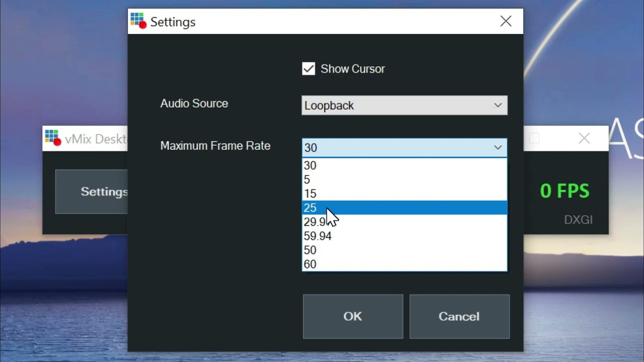 Vmix Desktop Capture