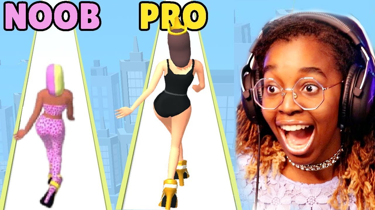 NOOB vs PRO vs HACKER in High Heels App