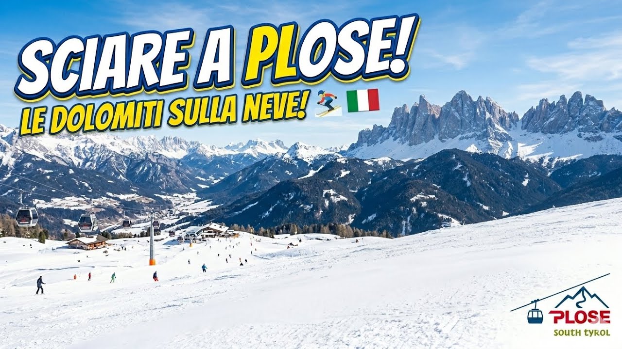Sciare a Plose ⛷️