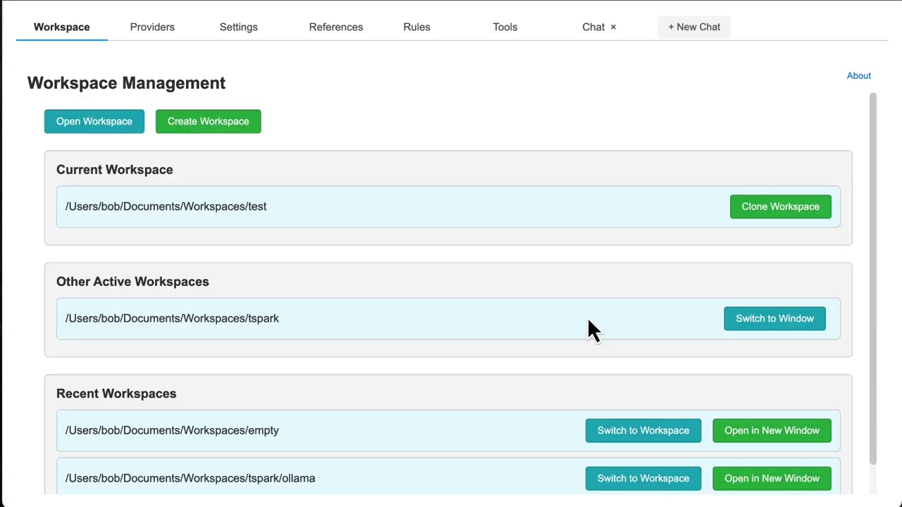 TeamSpark AI Workbench Product Demo