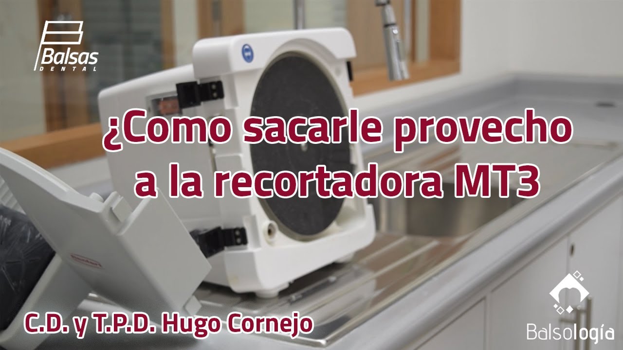 ¿Sabes como se usa la recortadora MT3 de Renfert?