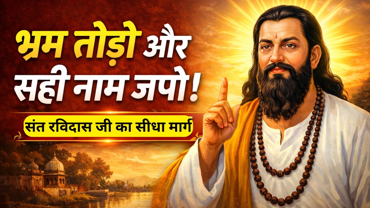 भ्रम तोड़ो और सही नाम जपो! संत रविदास जी का सीधा मार्ग | NSR Wisdom