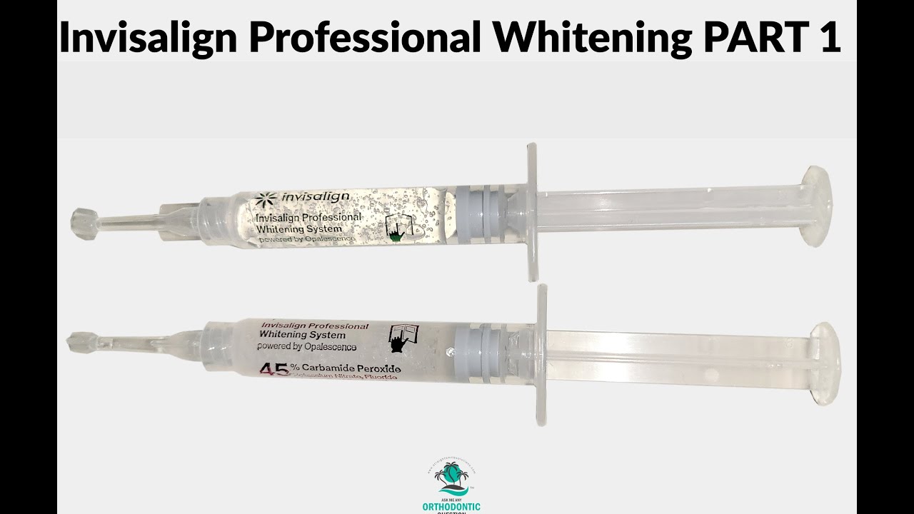 Invisalign Professional Whitening System- Part 1 *be sure to watch part 2!*